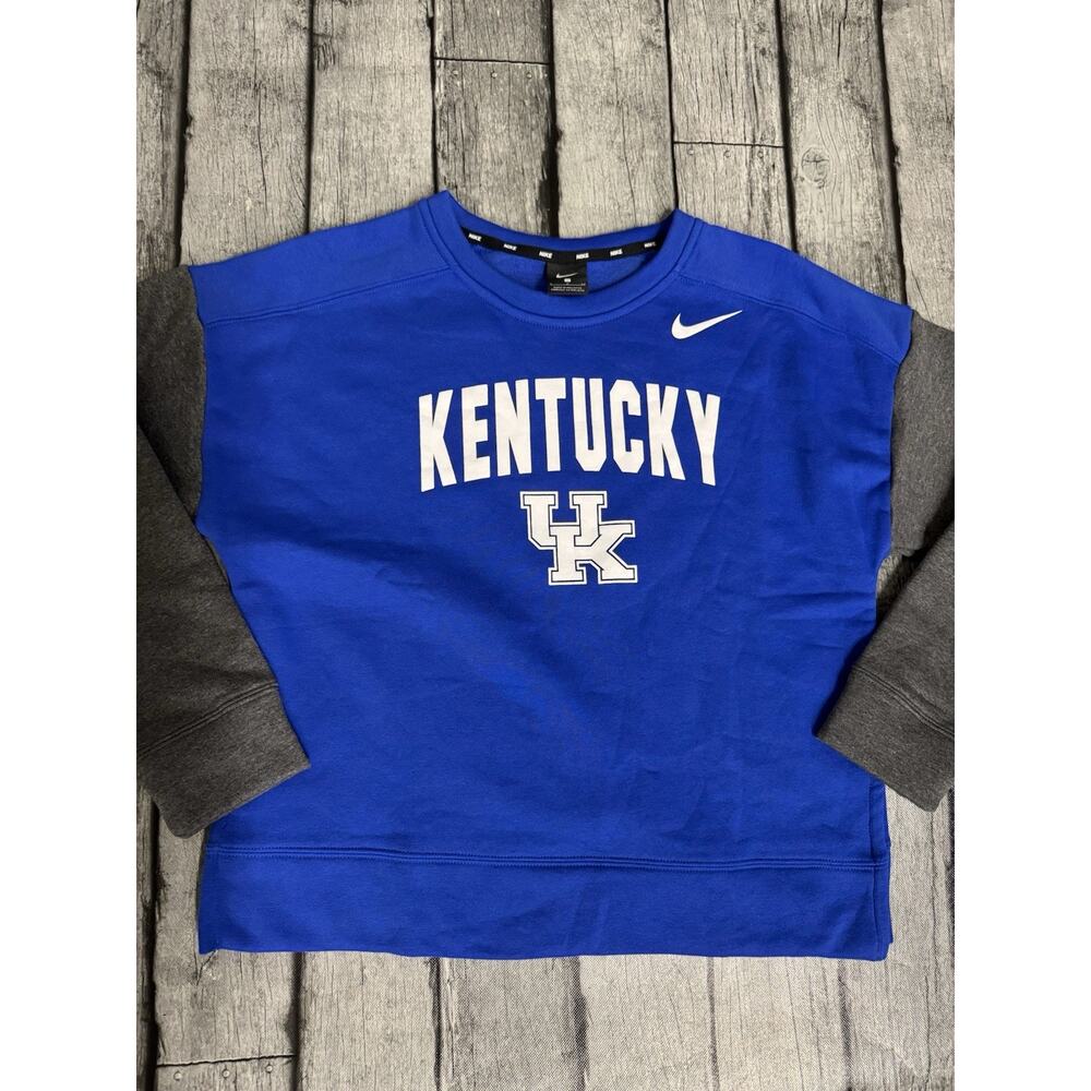 NWOT Women’s Nike Kentucky Wildcats Raglan Sleeve Crewneck Crop Small Sweatshirt